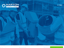Tablet Screenshot of martonrecruitment.com